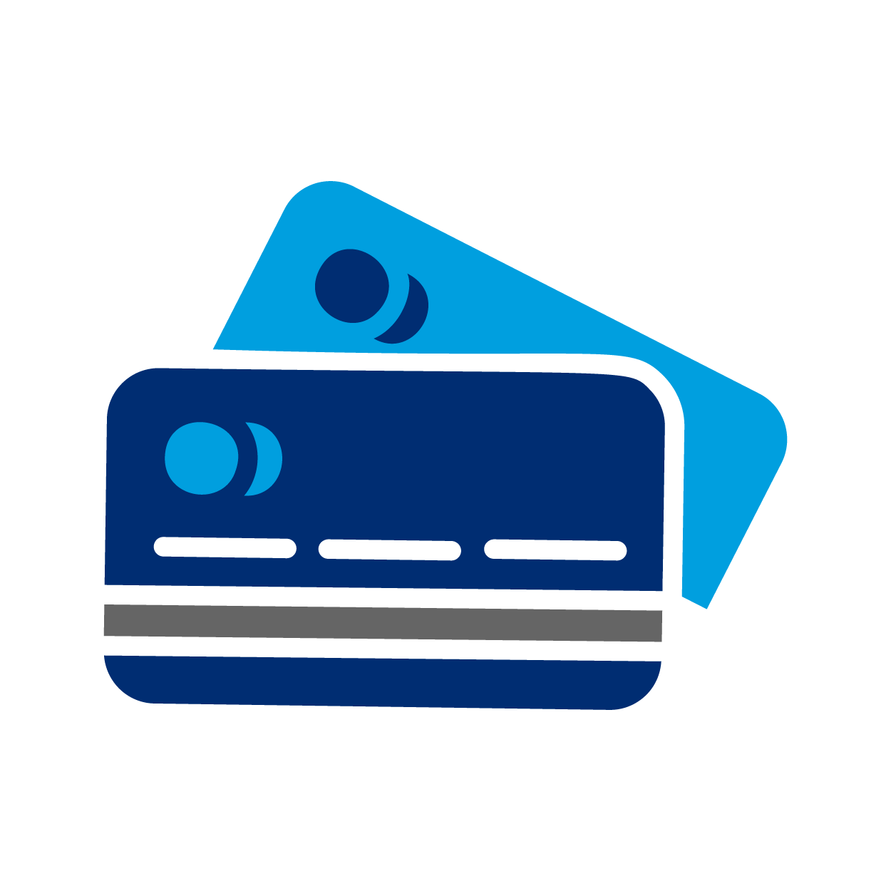 service icons credit cards